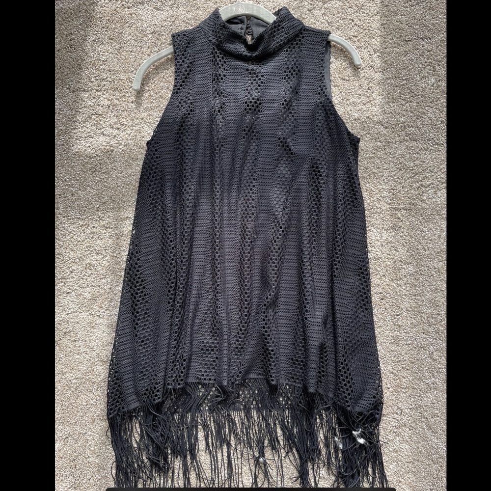 Lace/Fringe top